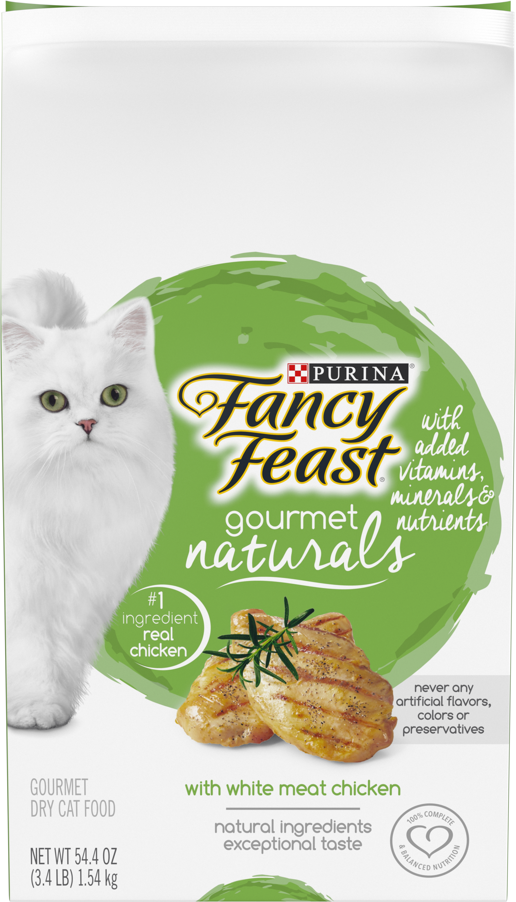 Fancy Feast Gourmet Naturals With White Meat Chicken - Asian Clipart (3000x3000), Png Download