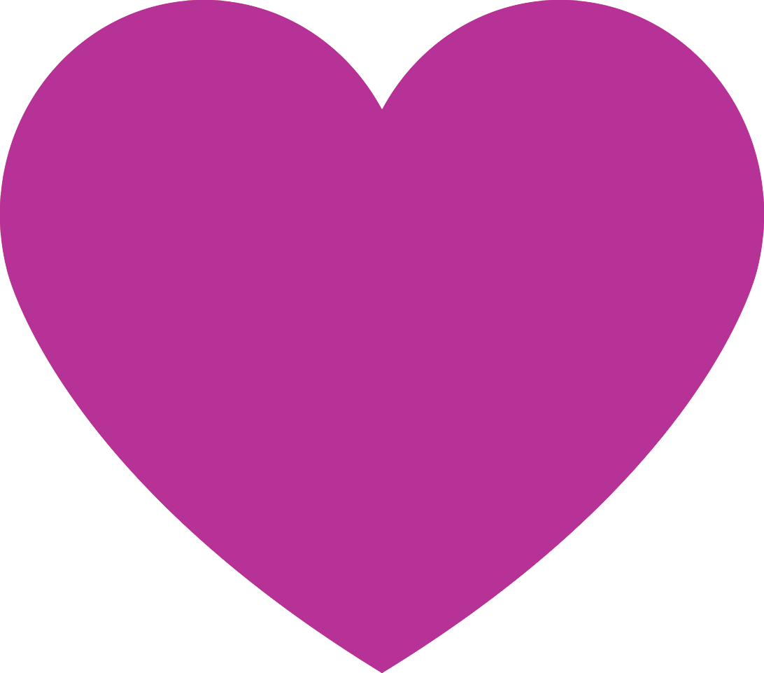 We Want To Be Your Bff Behind The Scenes Posts, Exclusive - Pink And Purple Heart Clipart (1092x961), Png Download