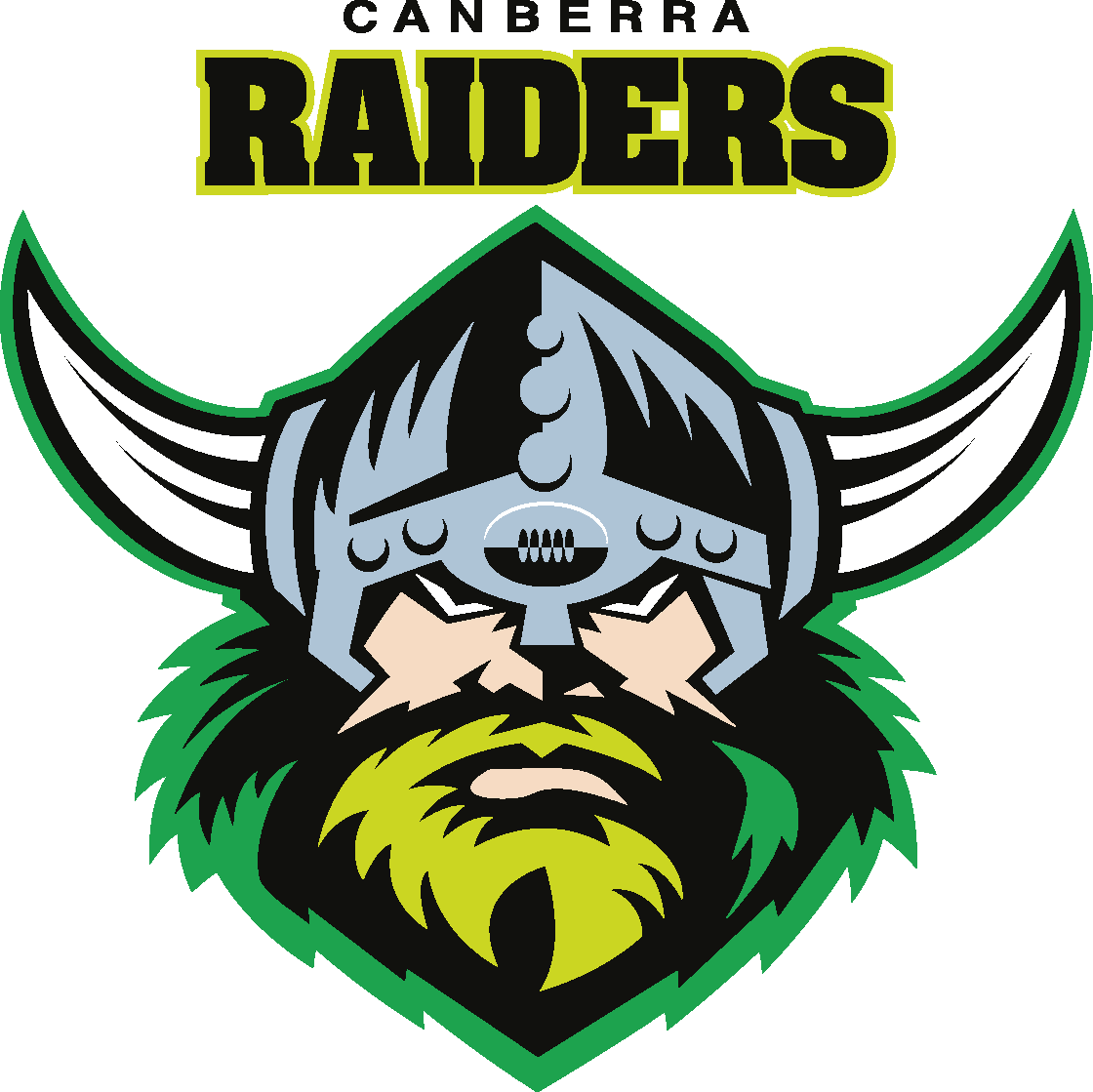 Canberra Raiders Logo Png - Brisbane Broncos Vs Canberra Raiders Clipart (1120x1119), Png Download