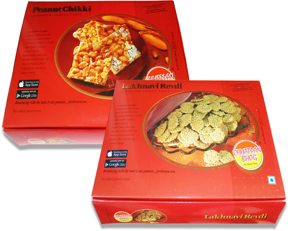 Peanut Chikki And Gur Rewari - Baked Goods Clipart (1000x1000), Png Download
