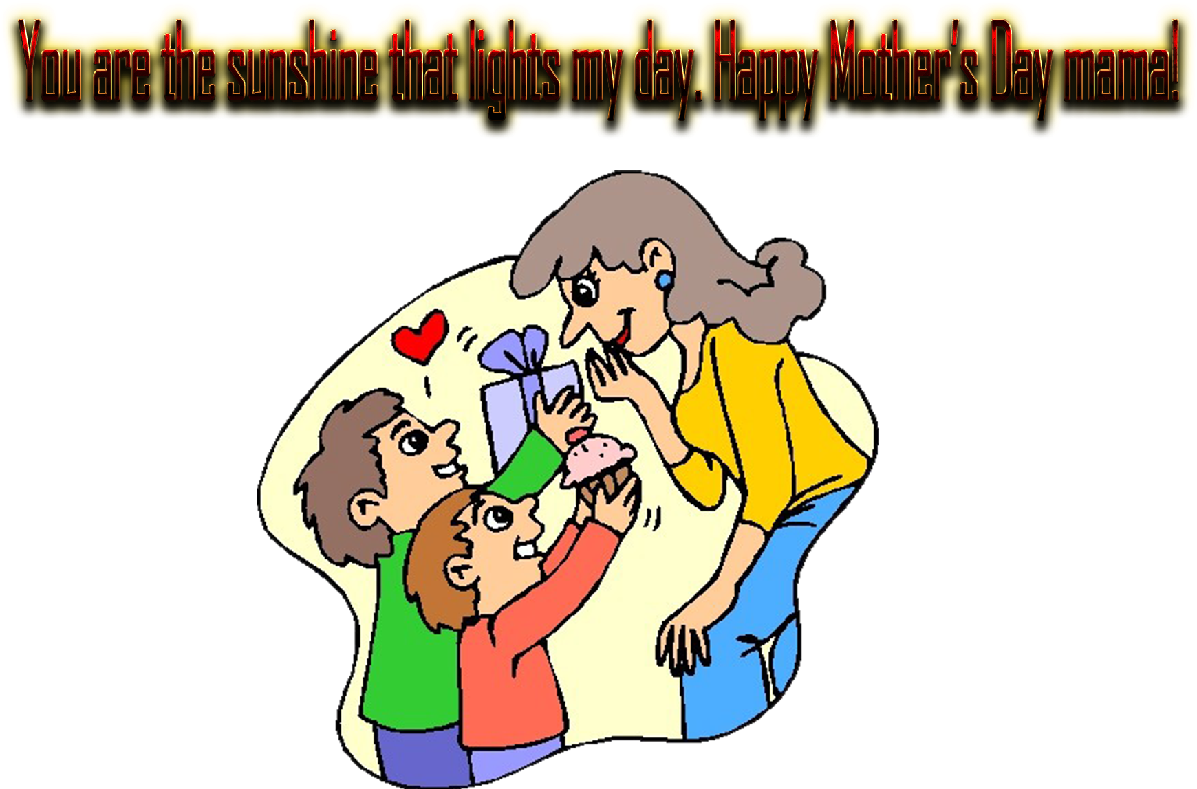Clipart Mothers Day - Png Download (1920x1200), Png Download