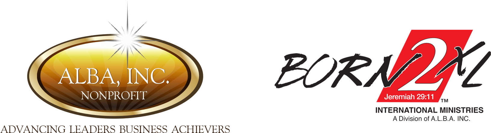 Cropped Alba Born Logo - Calligraphy Clipart (1800x494), Png Download