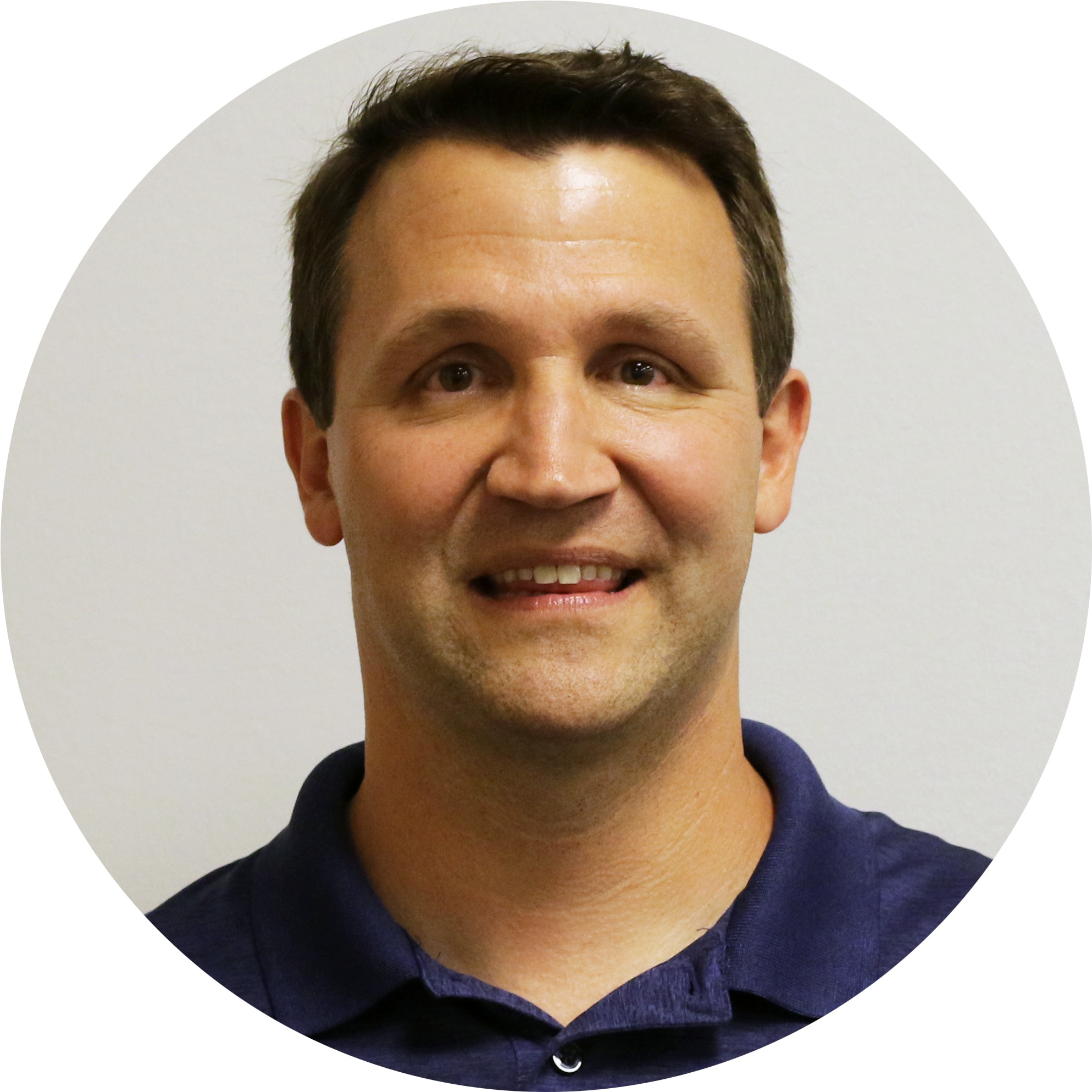 Drawing Smirk Man Half Face - Happy Clipart (2048x2048), Png Download