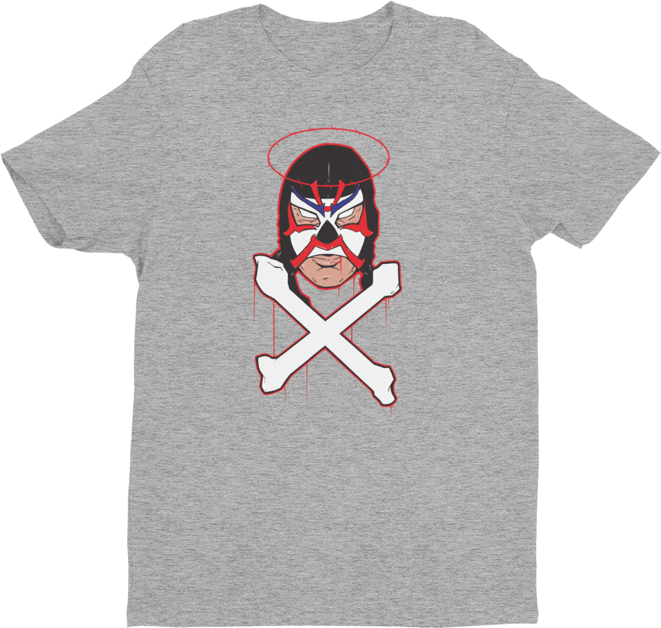 Sasuke X Crossbones Tee - T-shirt Clipart (1000x1000), Png Download