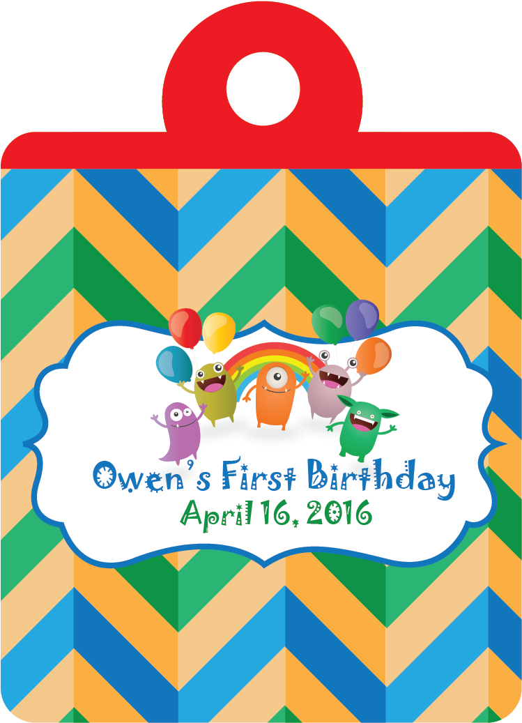 Gift Bag Tag , Png Download Clipart (749x1037), Png Download