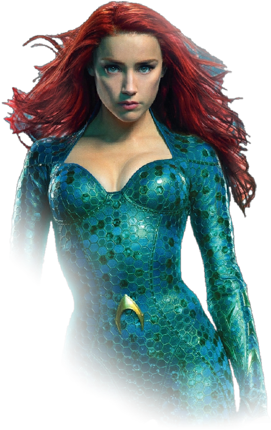 New Aquaman Images Reveal King Orm Vulka Queen Atlanna - Amber Heard Hd Wallpaper Aquaman Clipart (848x942), Png Download