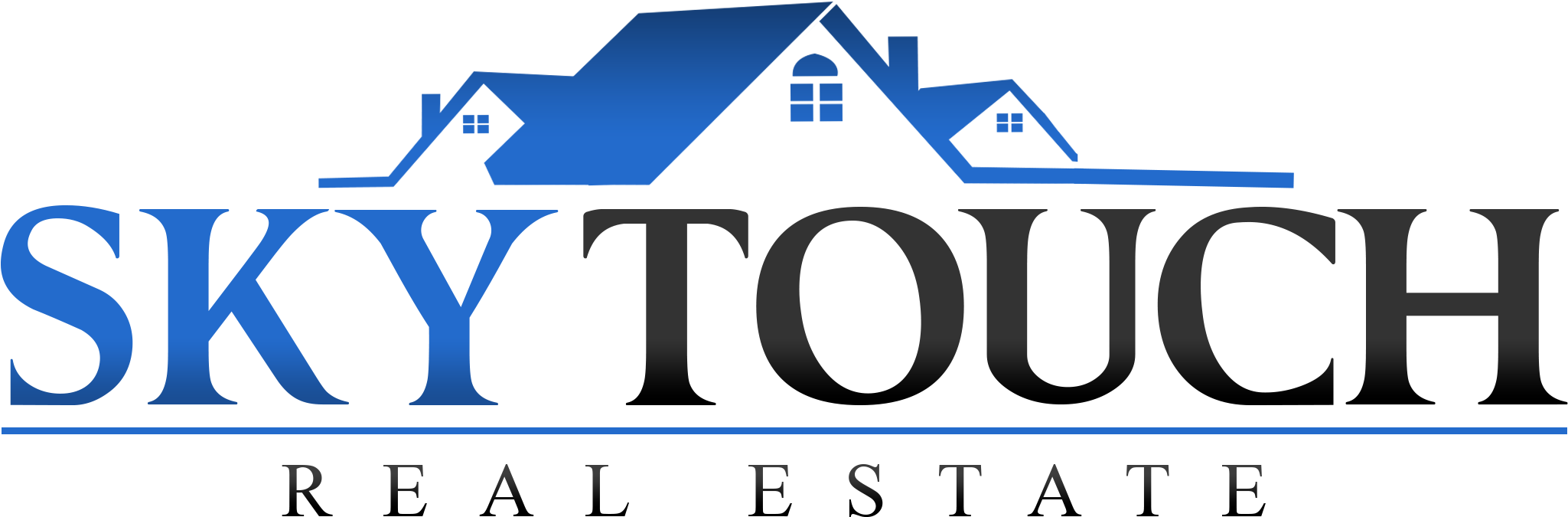 Skytouch Real Estate Clipart (2048x697), Png Download