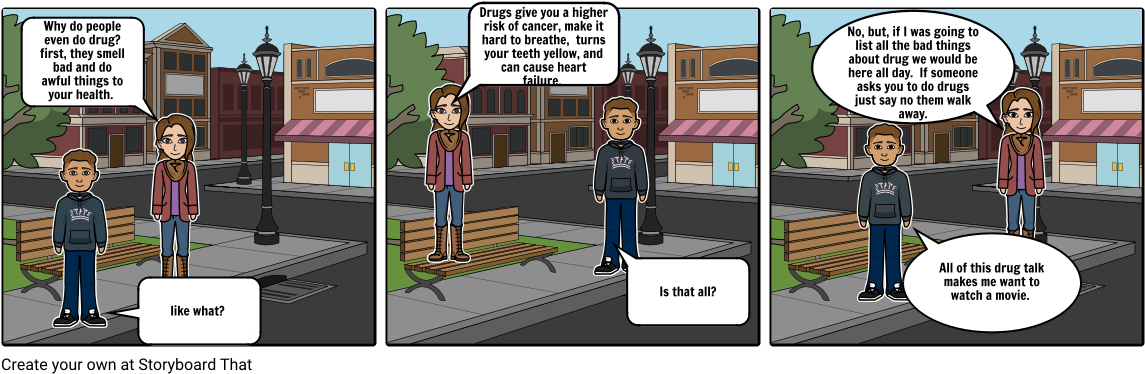 Drug Are Bad - Comics Clipart (1164x385), Png Download