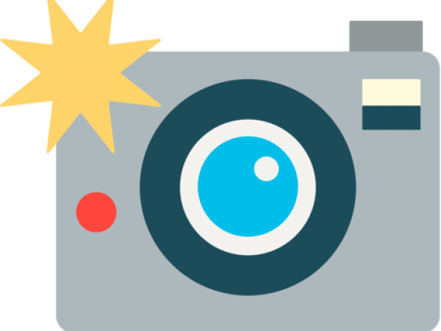 Camera Clipart Flash - Png Download (640x480), Png Download
