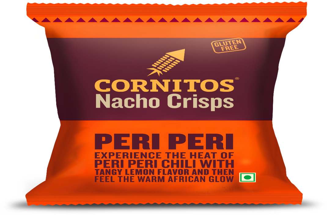 Cornitos Launches 'peri-peri' Flavored Nachos - Packaging And Labeling Clipart (1125x785), Png Download