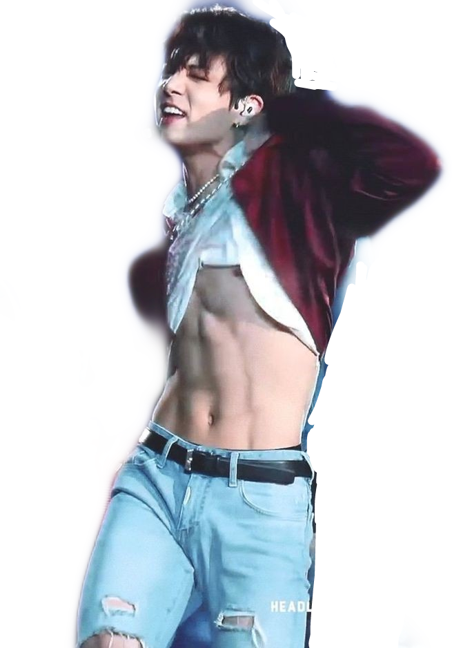 #bts #fakelove #jungkook #abs - Bts Jeon Jungkook Abs Clipart (655x938), Png Download