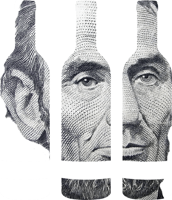 Boteco Vodka Honest Price - Abraham Lincoln Eyes Clipart (551x643), Png Download