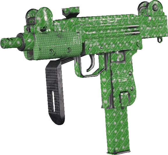 Mini-uzi Gift Wrap Mwr - Assault Rifle Clipart (577x534), Png Download