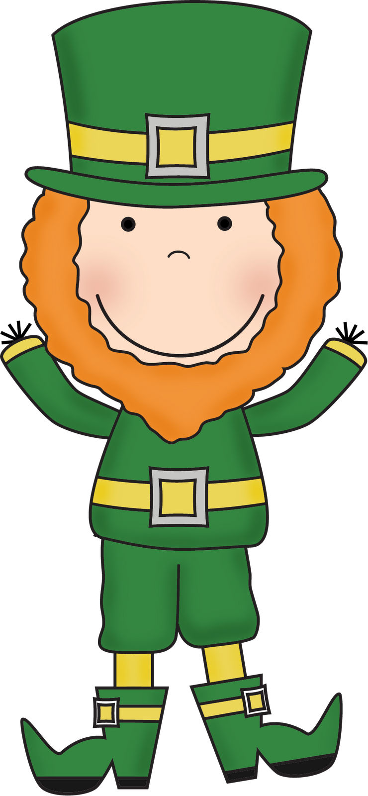 Free Leprechaun Clipart - Free Clipart Leprechaun - Png Download (740x1600), Png Download