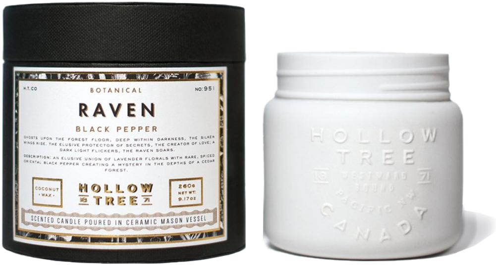 Hollow Tree Canada Candles , Png Download - Candle Clipart (1001x536), Png Download