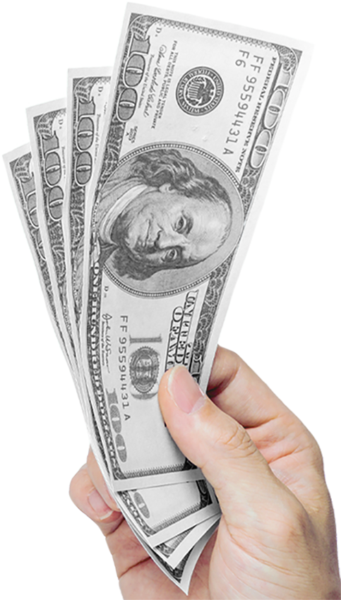 100 Us Dollar Clipart (483x850), Png Download