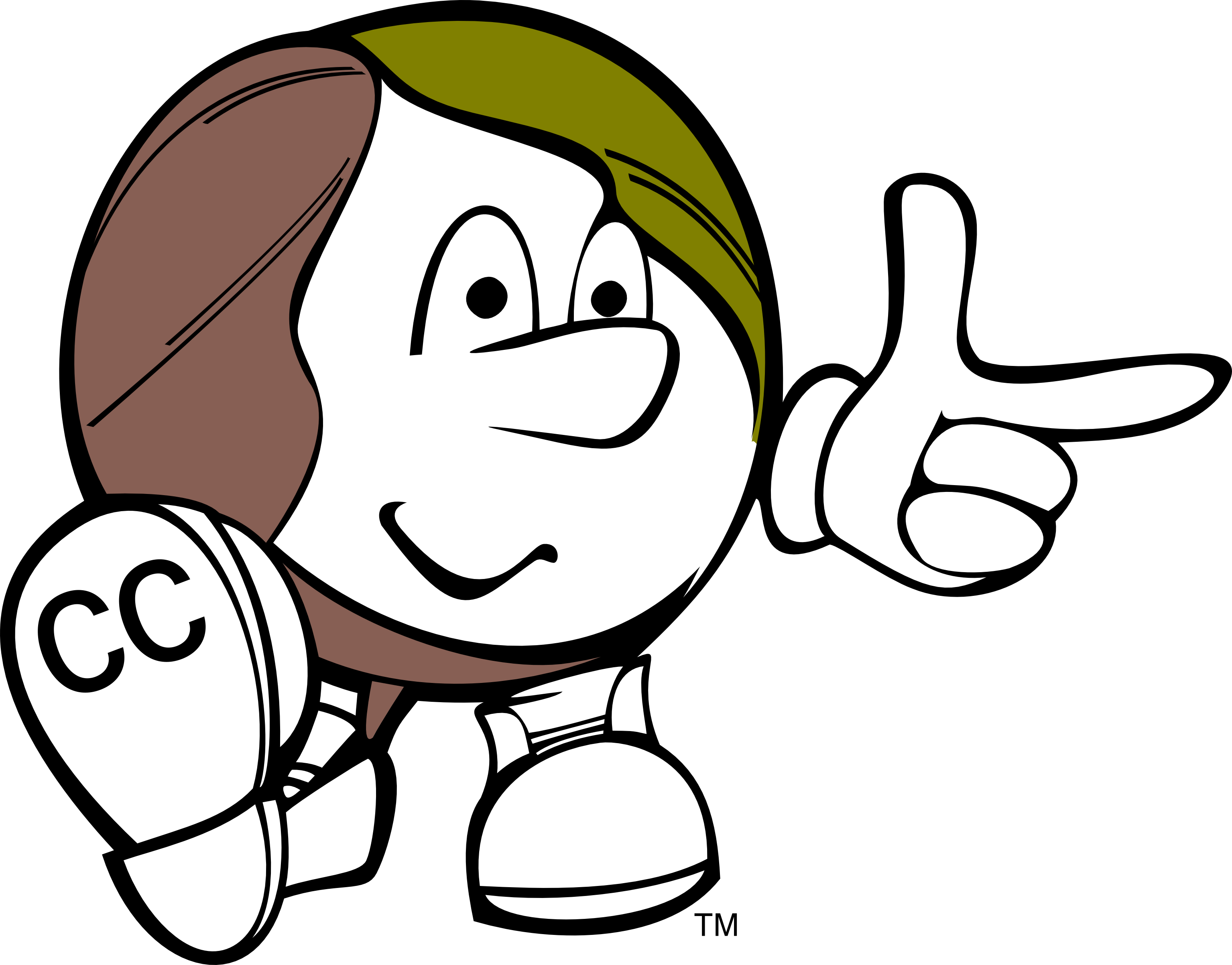 Cartoon Clipart (3070x2405), Png Download