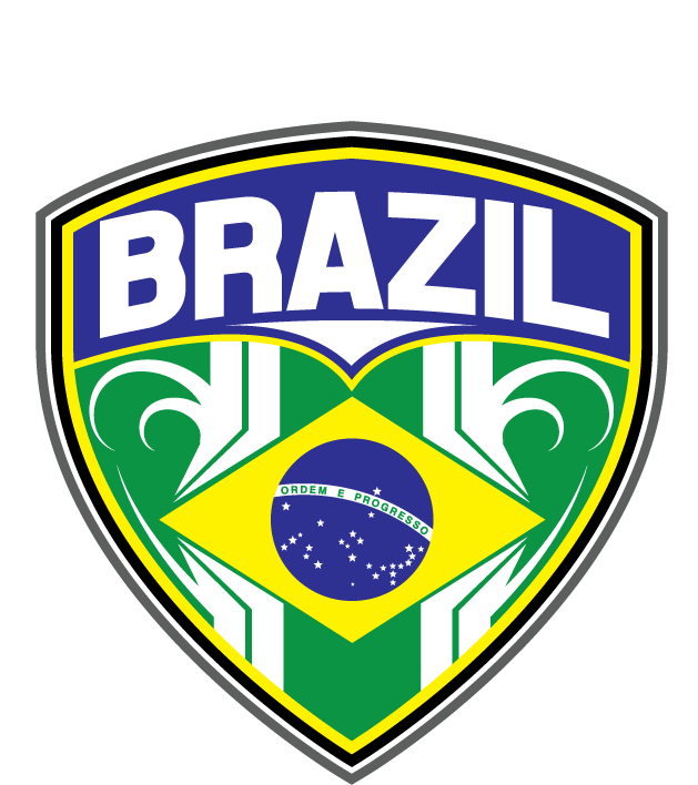 Minimalist World Cup Team Crests - Brazil Flag Clipart (767x752), Png Download