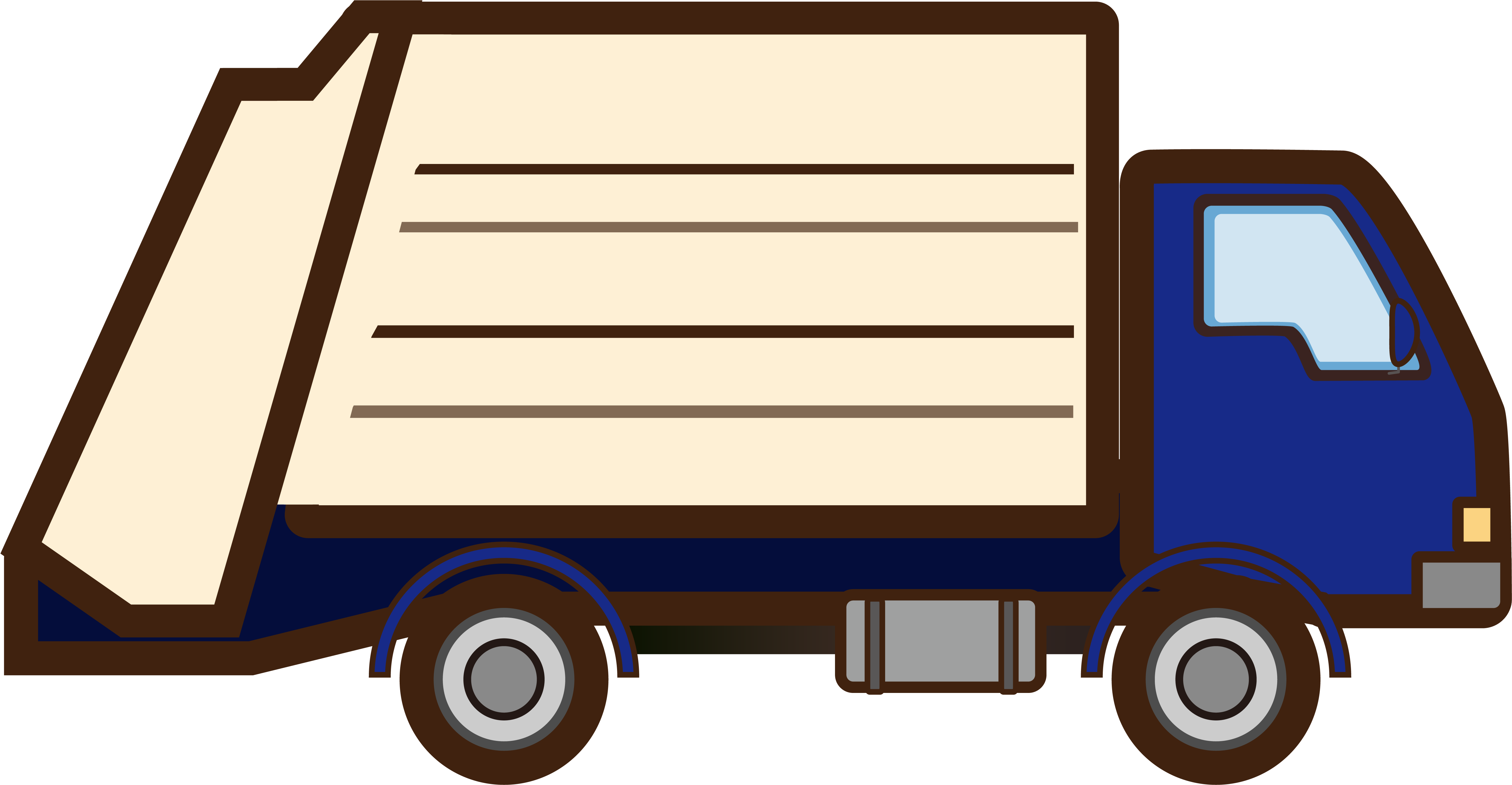Vehicle Garbage Truck Environmental Protection Sanitation Clipart (8334x8334), Png Download