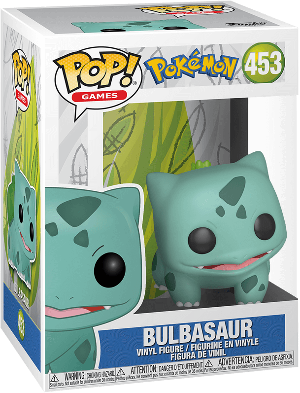Funko Pop Pokemon Bulbasaur Clipart (609x797), Png Download