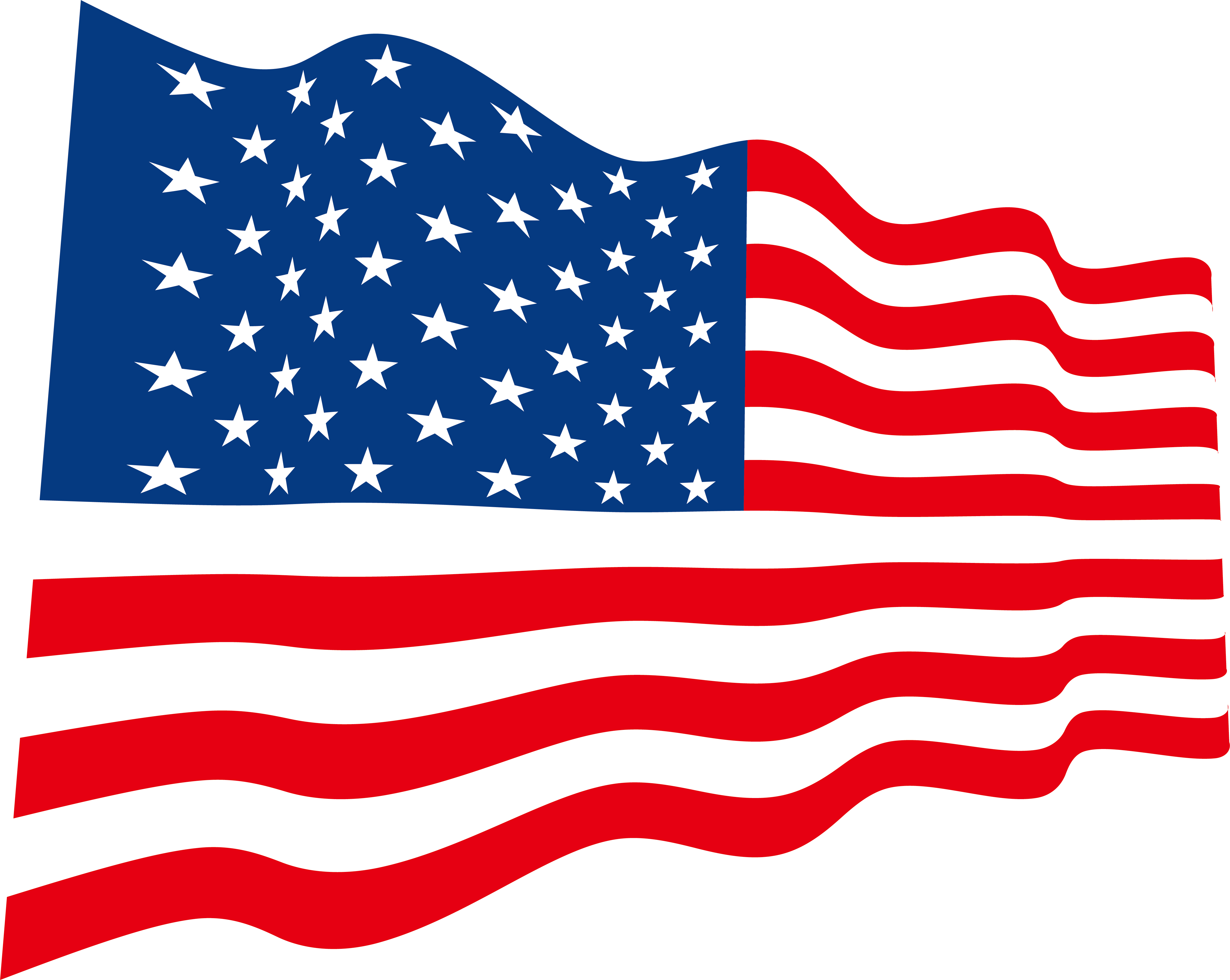 American Flag Design Png - Fallen But Never Forgotten Clipart (4492x3581), Png Download