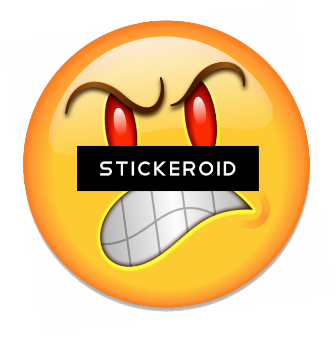 Racka Racka Vs Scarce , Png Download - Emoji De Mal Humor Clipart (665x666), Png Download