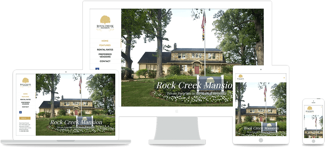 Rock Creek Mansion - Estate Clipart (1240x568), Png Download