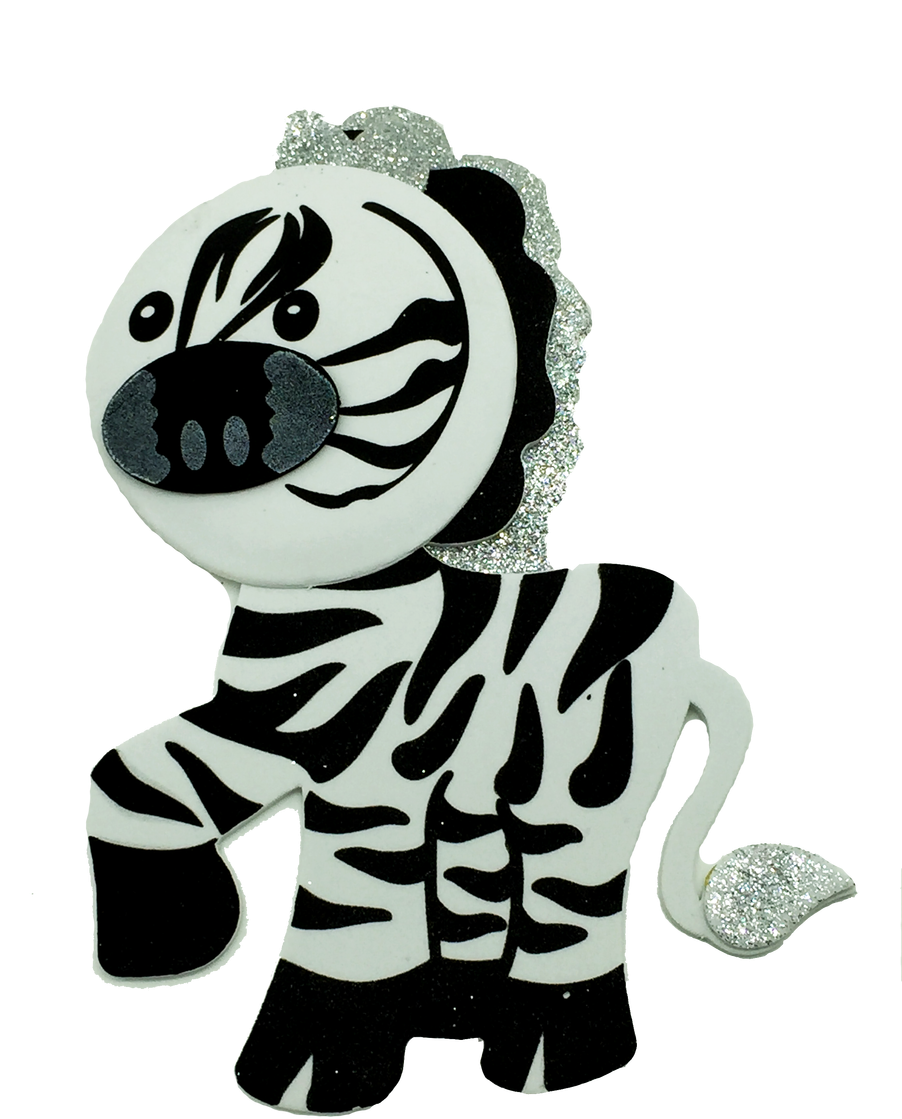 Baby Zebra Png Transparent Background - Illustration Clipart (960x1280), Png Download