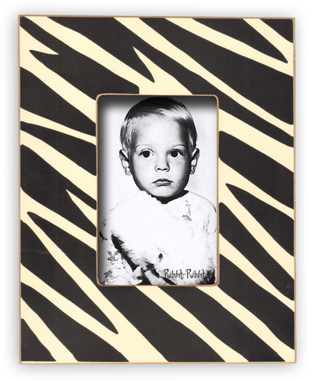 Zebra Coal - Picture Frame Clipart (1024x1024), Png Download