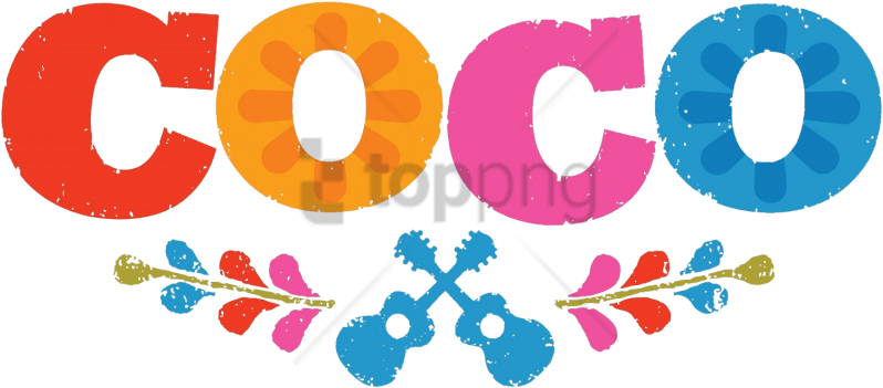 Free Png Download Coco Logo Clipart Png Photo Png Images - Coco La Pelicula Logo Png Transparent Png (850x387), Png Download