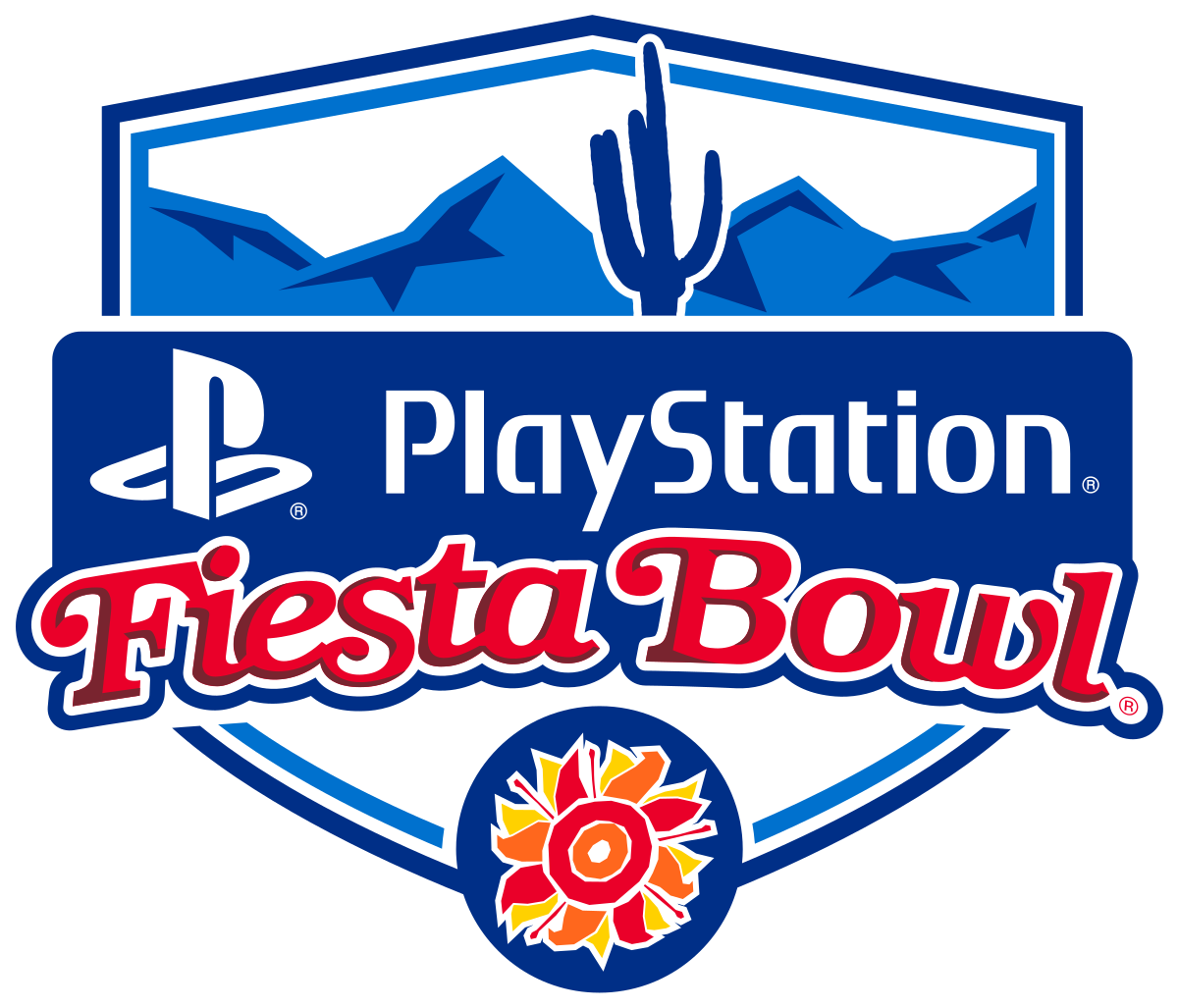Playstation Fiesta Bowl Logo Png Clipart (1200x1027), Png Download