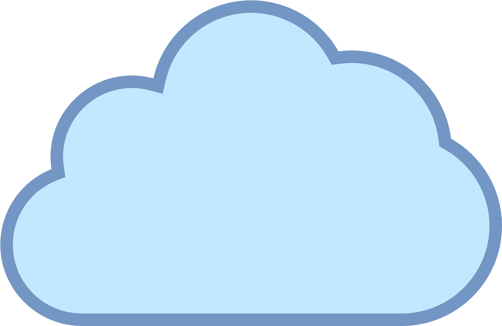 Free Download At Icons8 - Icons8 Cloud Clipart (1600x1600), Png Download