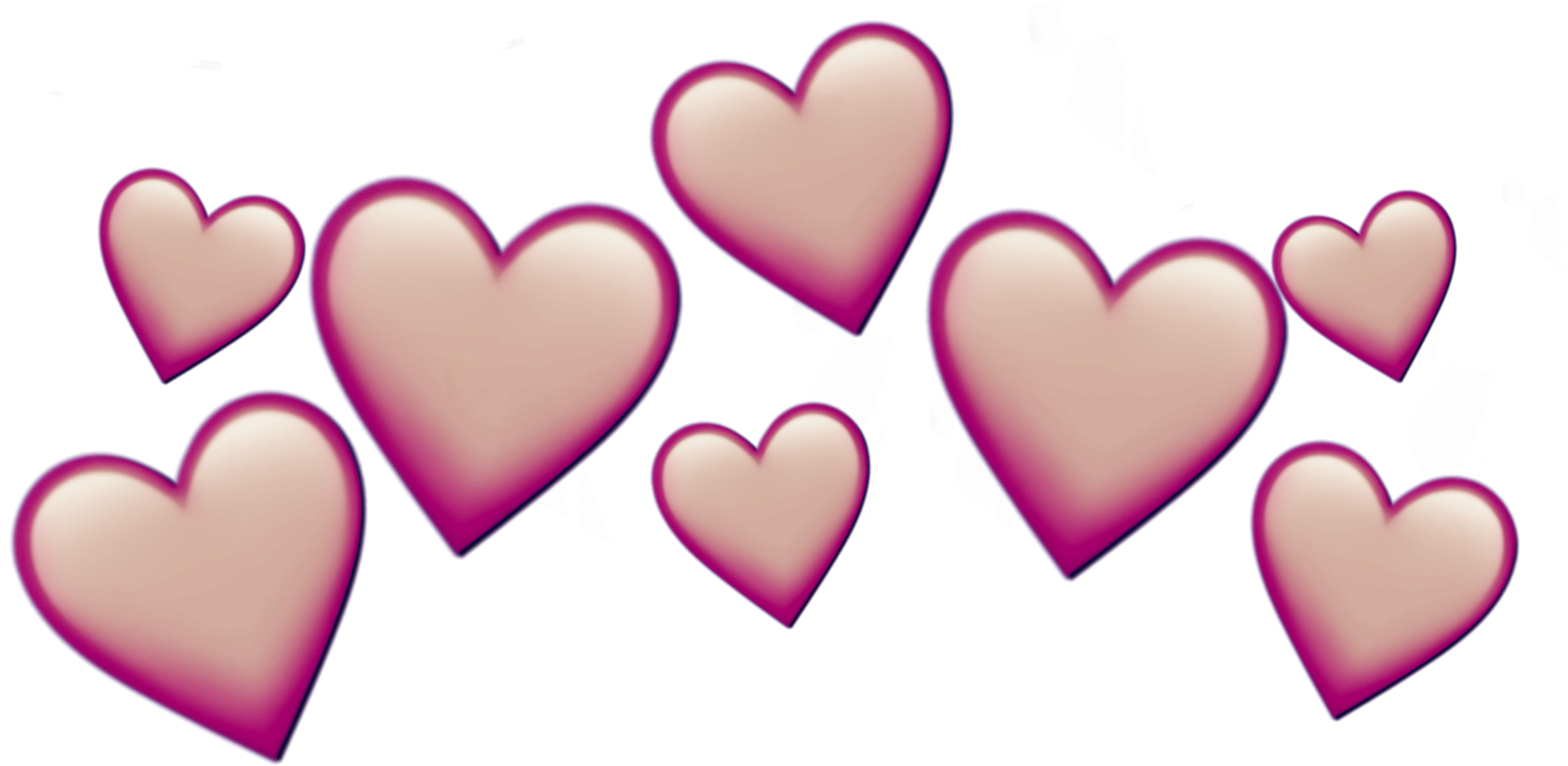 Heartcrown Heart Crown Emoji Iphone Emojiiphone Like - Emoji Clipart (2828x2828), Png Download