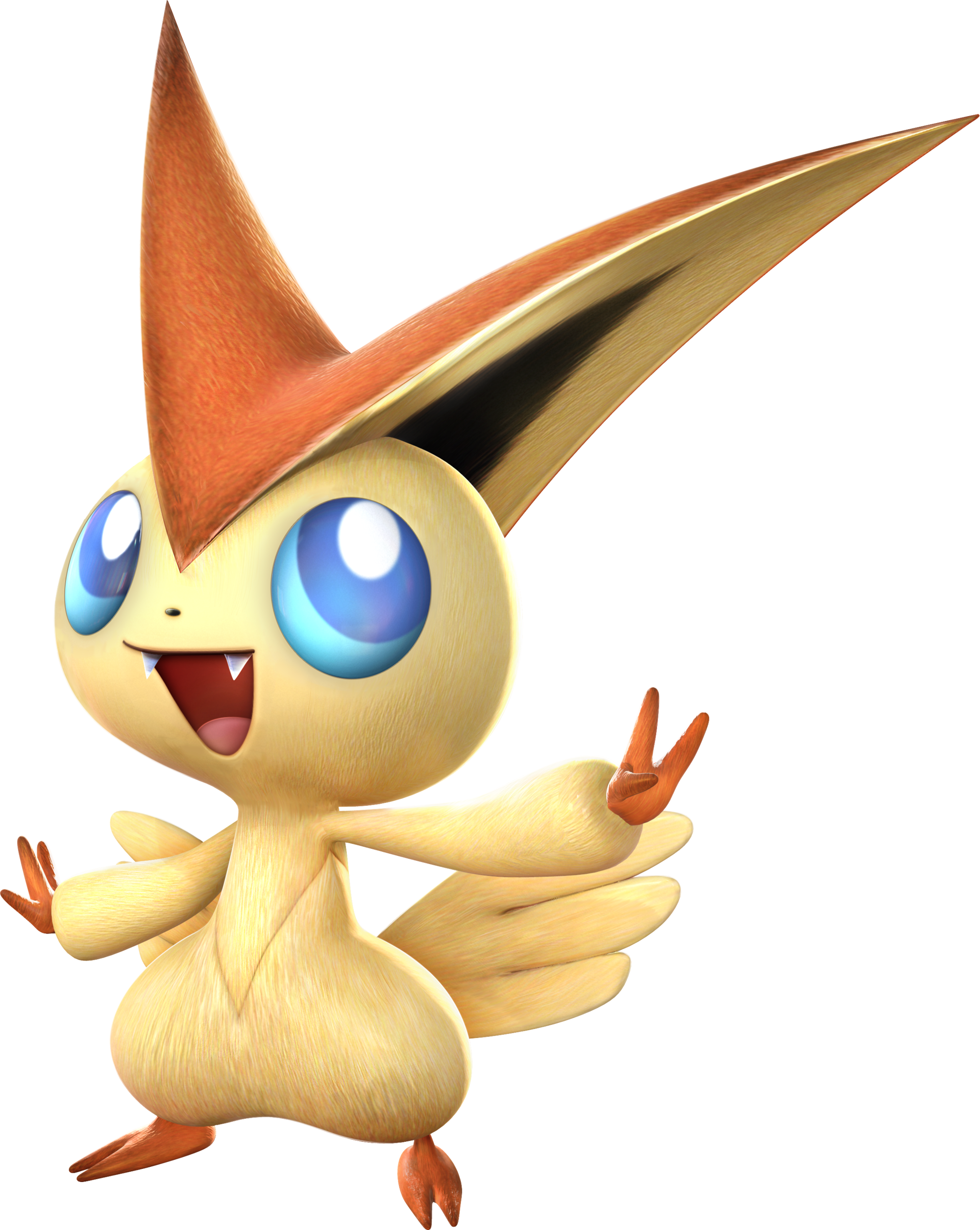 Pokken Support Victini - Pokemon Victini Clipart (575x722), Png Download