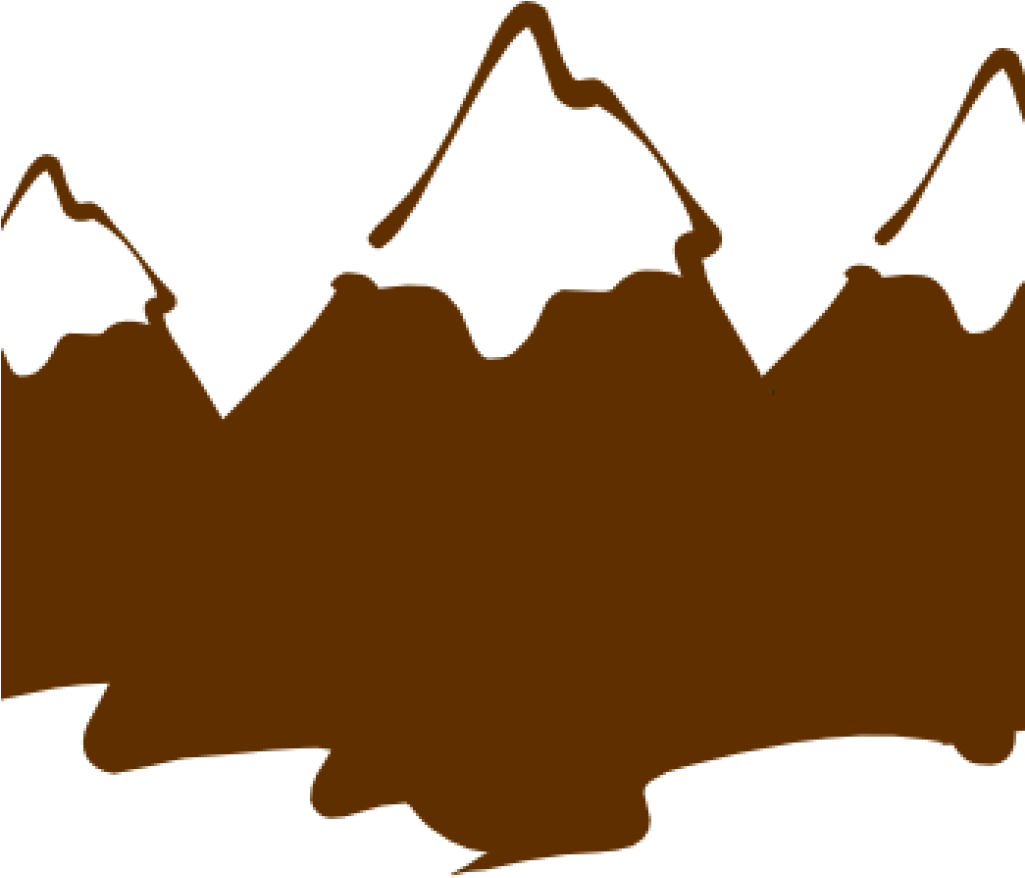 Mountain Clipart New High Def Mountain Clip Art At - Top Mountain Clipart Black And White - Png Download (1024x1024), Png Download