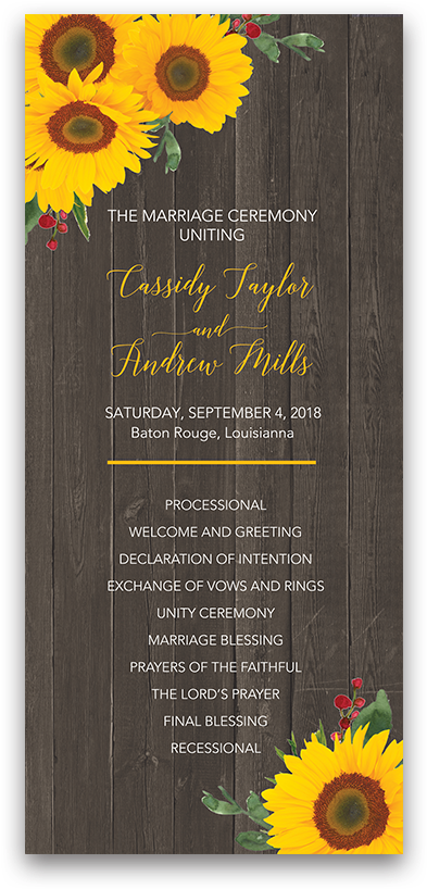 Sunflowers Png Rustic - Lord's Prayer With Sunflowers Clipart (900x900), Png Download