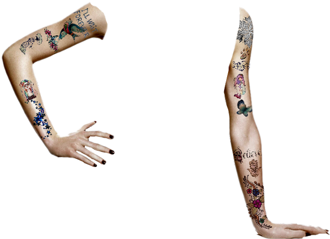 Tattoo Clipart (661x480), Png Download