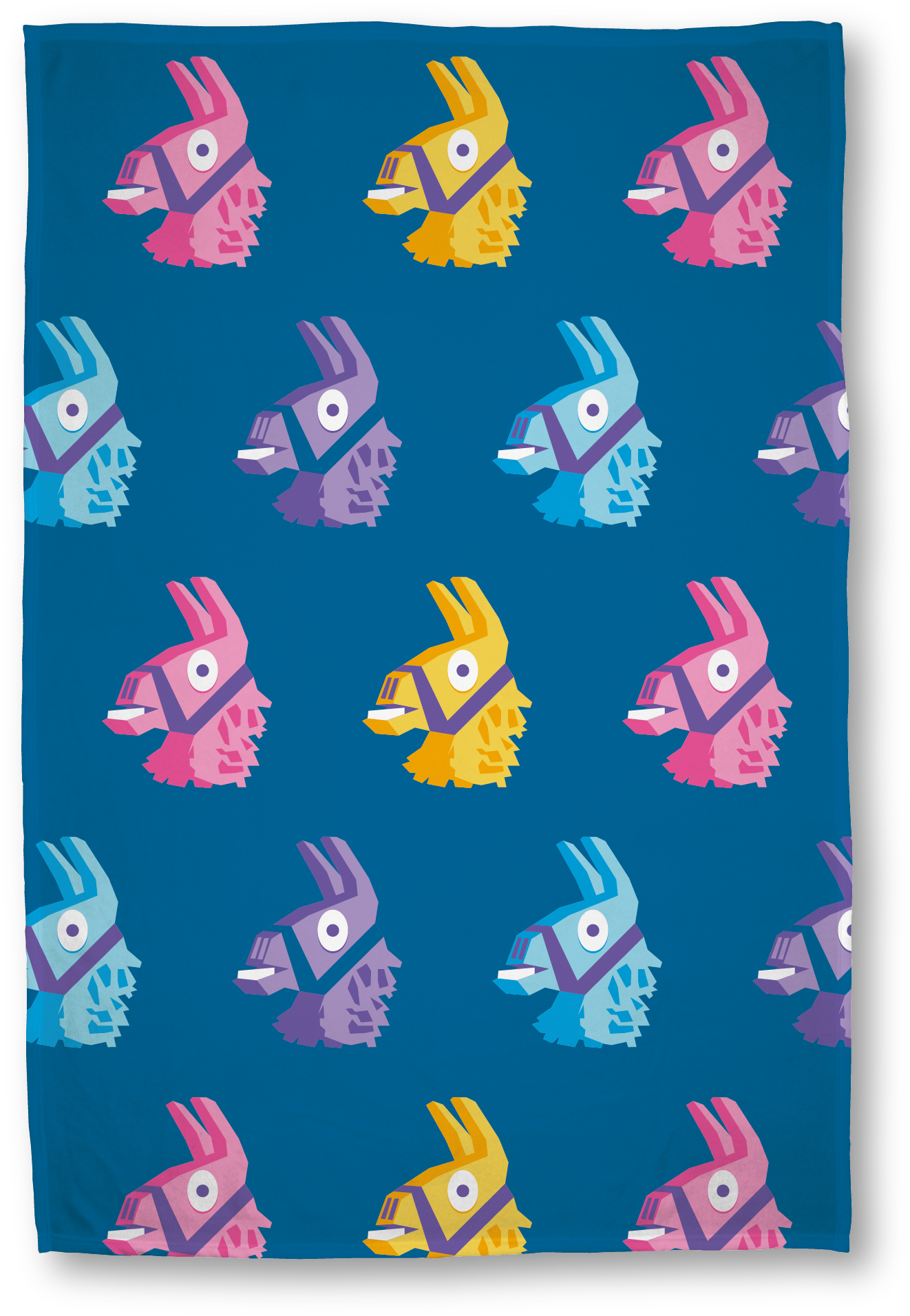 Fortnite Llama Fleece Blue With Multicolored Llama - Koinobori Clipart (1832x2330), Png Download