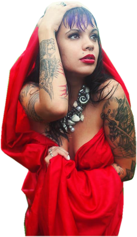 Stumbleupontumblr - Tattoo Clipart (450x774), Png Download