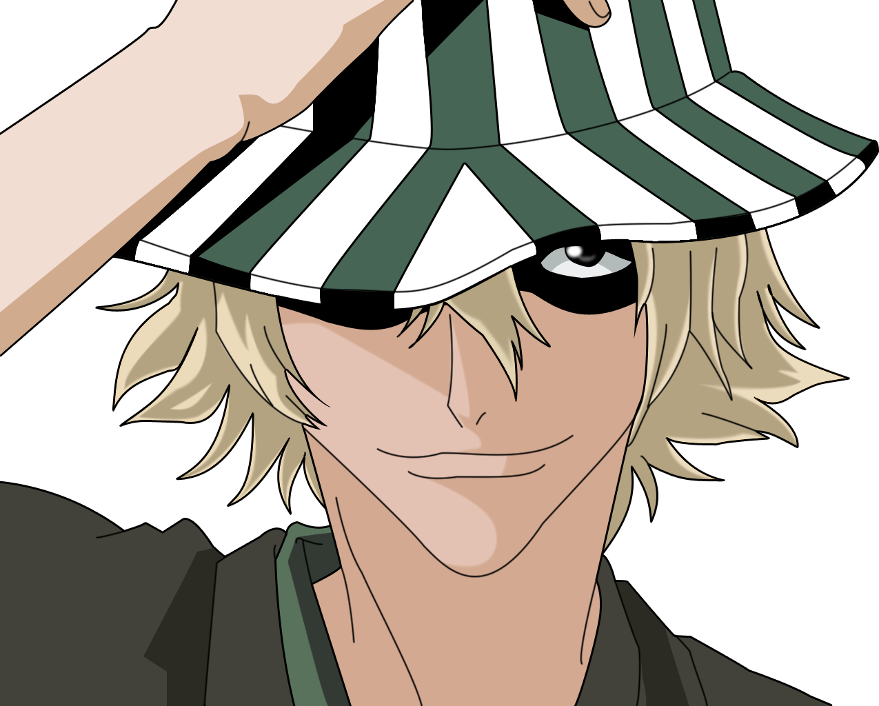 Kisuke Urahara - Bleach Urahara Kisuke Clipart (1275x1024), Png Download