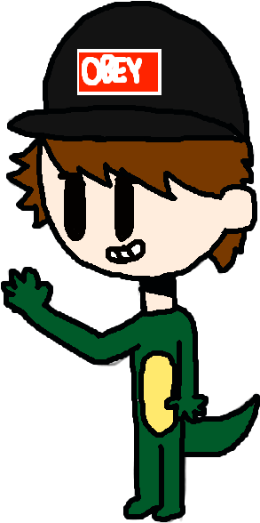 Leafyishere Lizard Transparent Clipart Free Download - Cartoon - Png Download (1320x735), Png Download