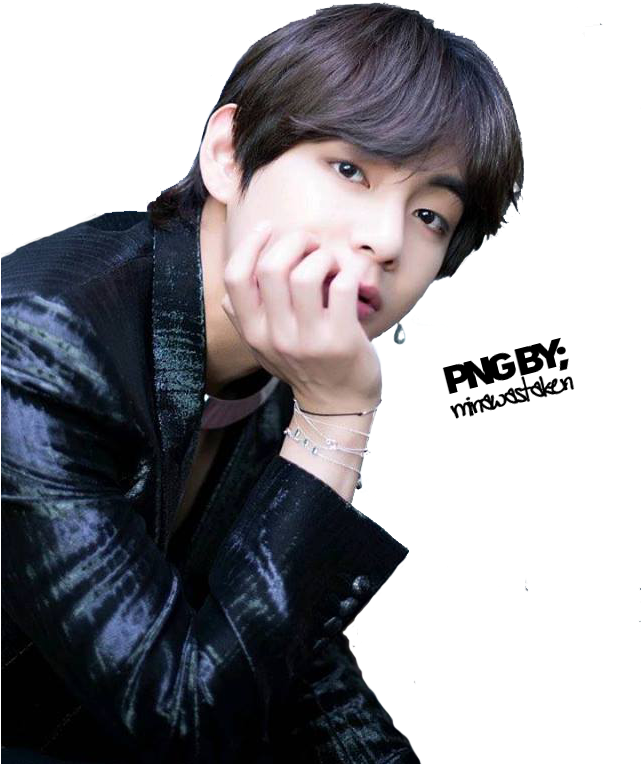 Bts Taehyung/v Png By Minawastaken - Korea Dispatch Bts 2018 Clipart (641x764), Png Download