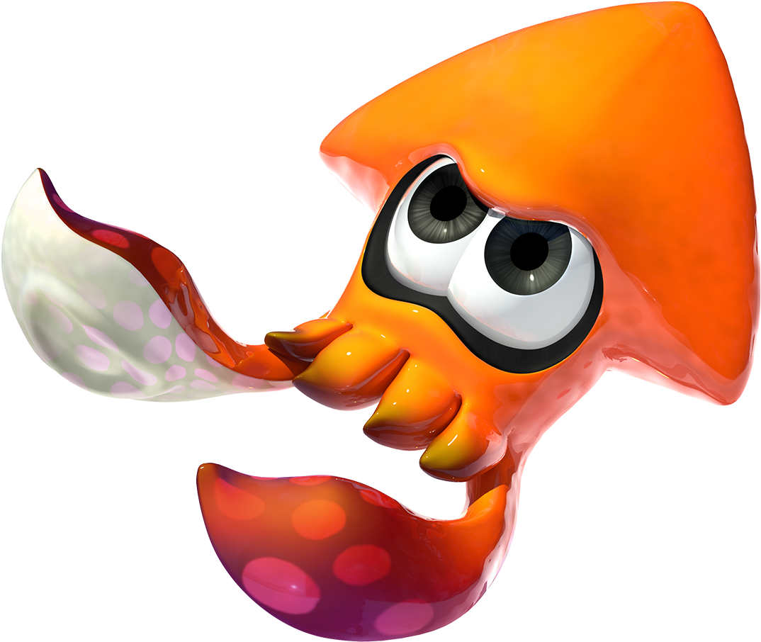 [ Img] - Splatoon Squid Clipart (1755x1755), Png Download