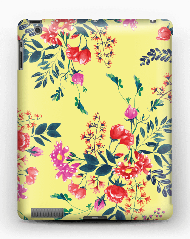 Yellow Flower Bouquet Case Ipad 4/3/2 - Iphone Clipart (637x800), Png Download