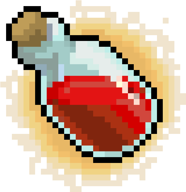 Potion - Mario Boo 8 Bit Clipart (1140x840), Png Download