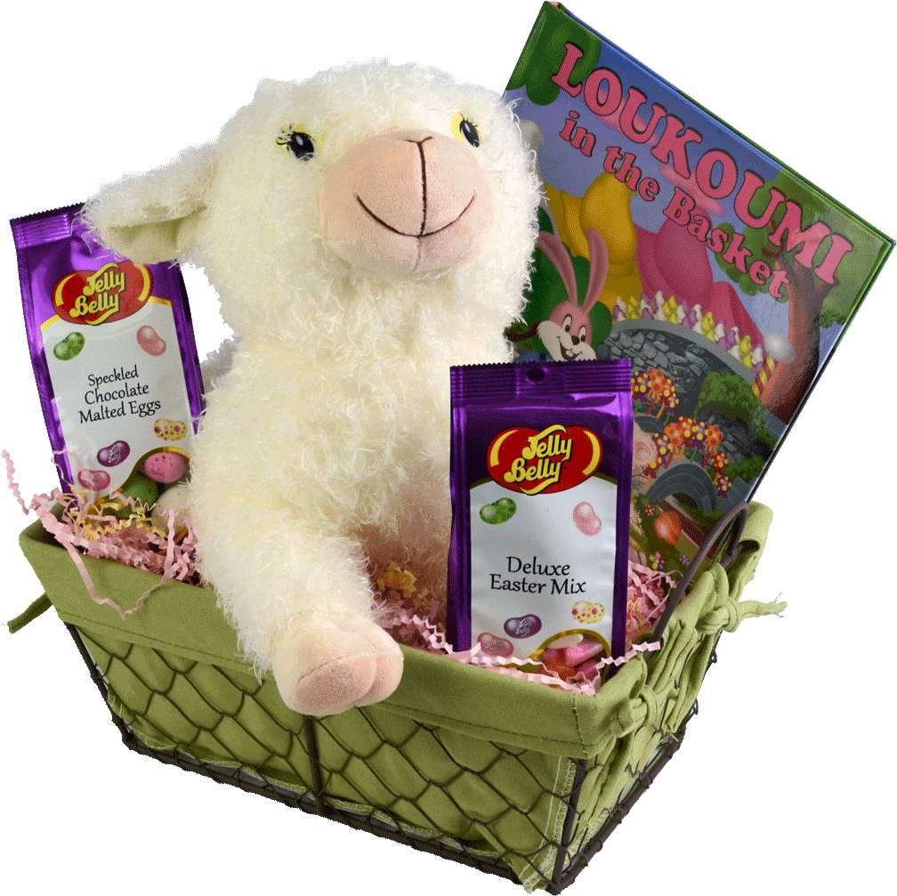 Loukoumi Easter Basket - Mishloach Manot Clipart (1024x1024), Png Download