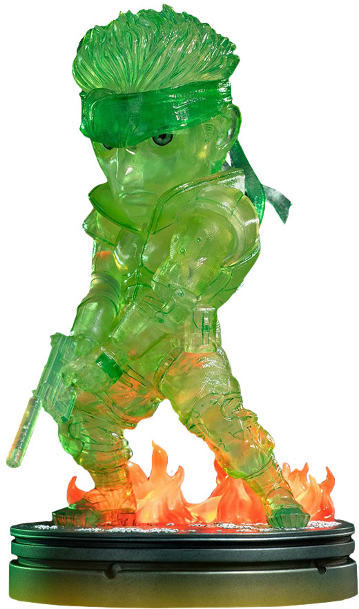 Metal Gear Solid - Figurine Clipart (580x900), Png Download