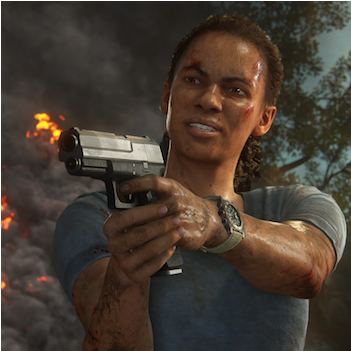 Uncharted The Lost Legacy Nadine Ross Clipart (800x450), Png Download