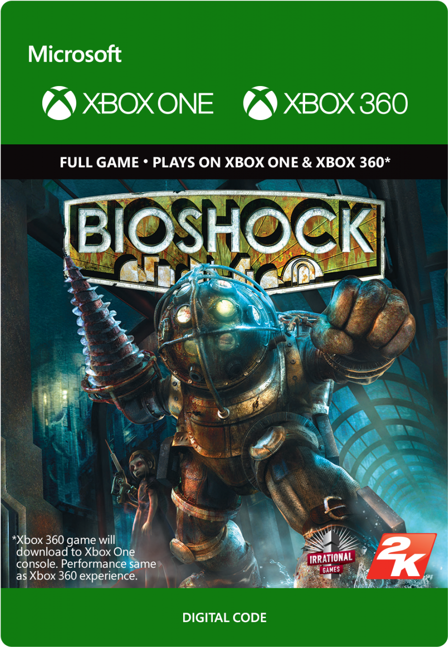 Bioshock - Download - Best Box Arts Games Clipart (1073x1500), Png Download