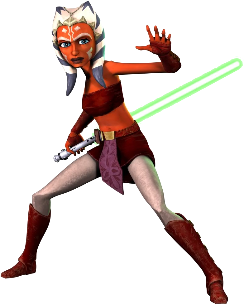 Ahsoka Clone Wars - Ahsoka Tano Clipart (843x1023), Png Download